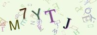 This is a captcha-picture. It is used to prevent mass-access by robots. (see: www.captcha.net)